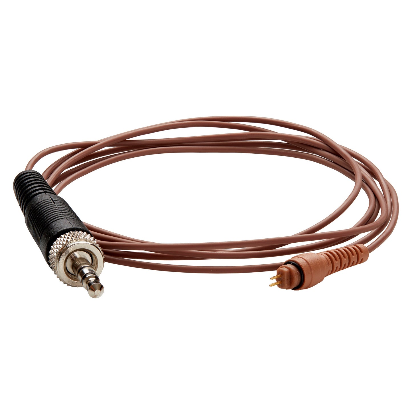 Replacement microphone cable compatible with Acacia Audio equipment, shown coiled with connectors visible