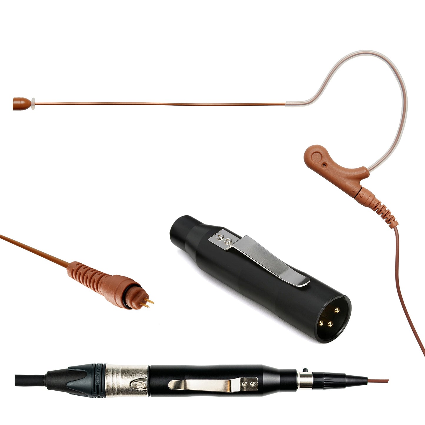 Airwave Technologies Single Ear Headset Microphone Shure Audio Technica Sennheiser Church Worship School Theater Vocal Recording Presentation Concert