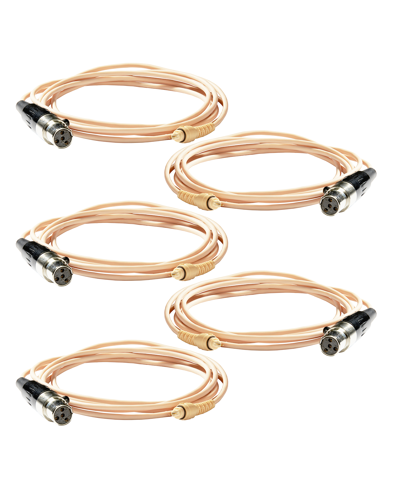 Replacement Cable 5-Pack for LIZ Headset Mic / Tan - Shure®