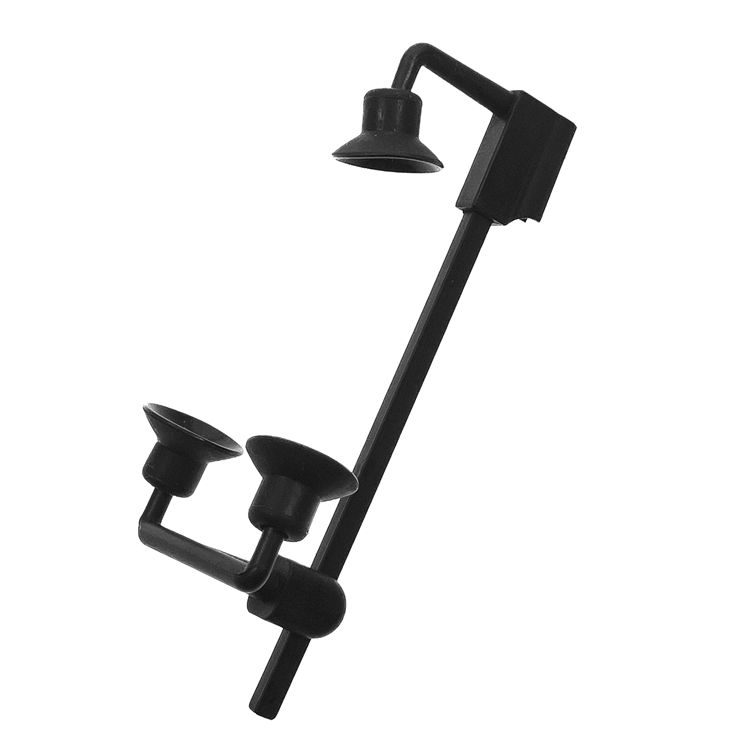 Clip for Violin instrument microphone from Acacia Audio with specialized mount and flexible gooseneck, designed for precise stereo recording on acoustic instruments.