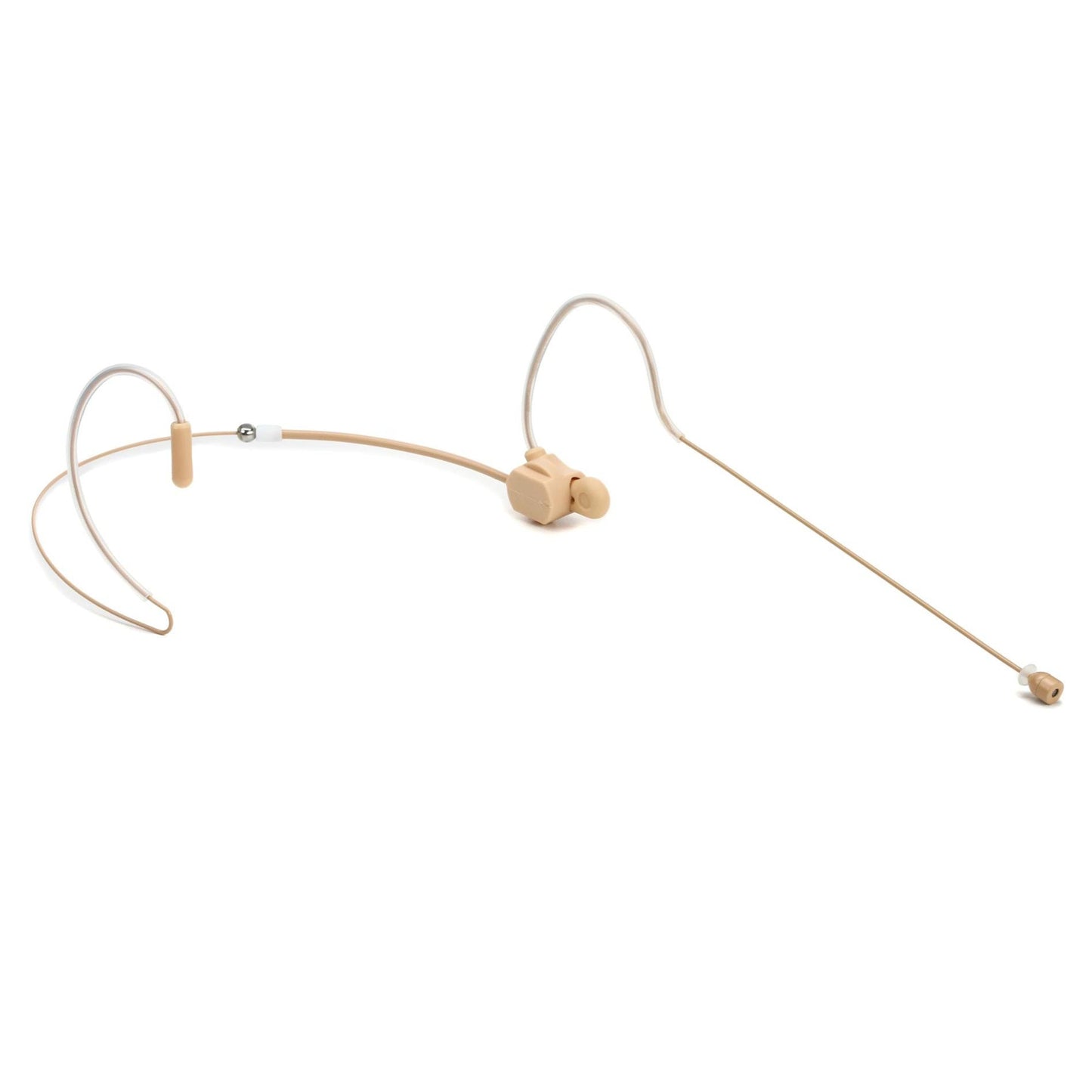Dual ear headset microphone suitable for professional audio use in churches, worship, school, theater, vocal recording, presentations, and concerts.