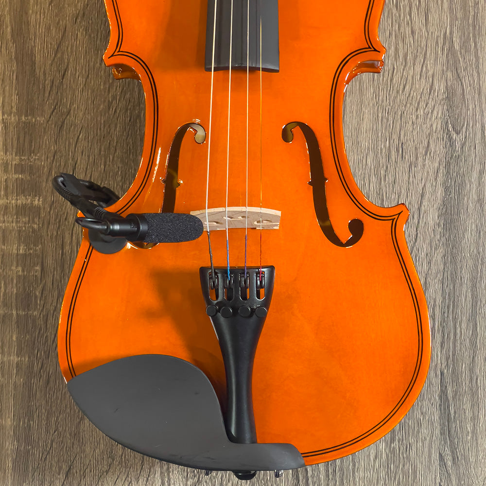 Instrument Microphone Gooseneck Mount clip Shure Audio Technica Sennheiser Recording Violin