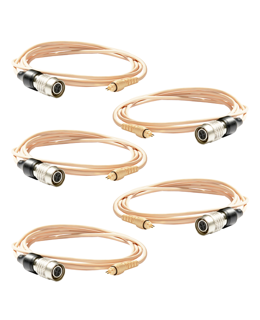 Replacement Cable 5-Pack for LIZ Headset Mic / Tan - Audio Technica (cW)®