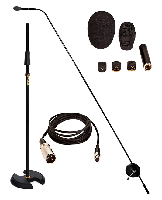 LIZ-CHOIR BUNDLE | 50" Carbon Fiber Boom and Mic Stand