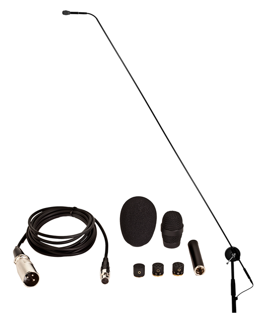 LIZ-CHOIR EXTENDED | 85" Carbon Fiber Wireless Microphone Boom System for Houses of Worship & Schools