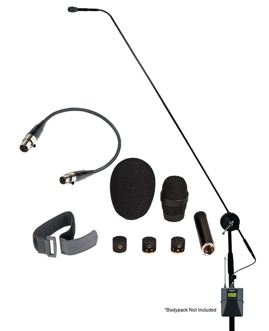 LIZ-CHOIR WIRELESS | 50" Carbon Fiber Wireless Microphone Boom System