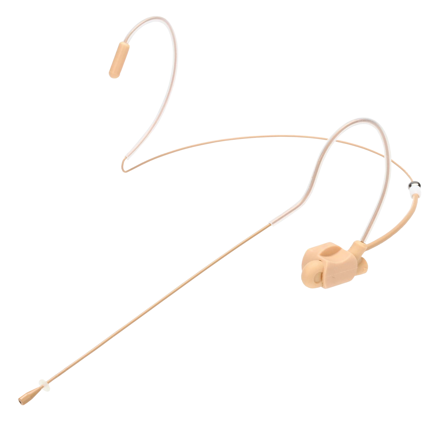 Dual ear headset microphone suitable for professional audio use in churches, worship, school, theater, vocal recording, presentations, and concerts.