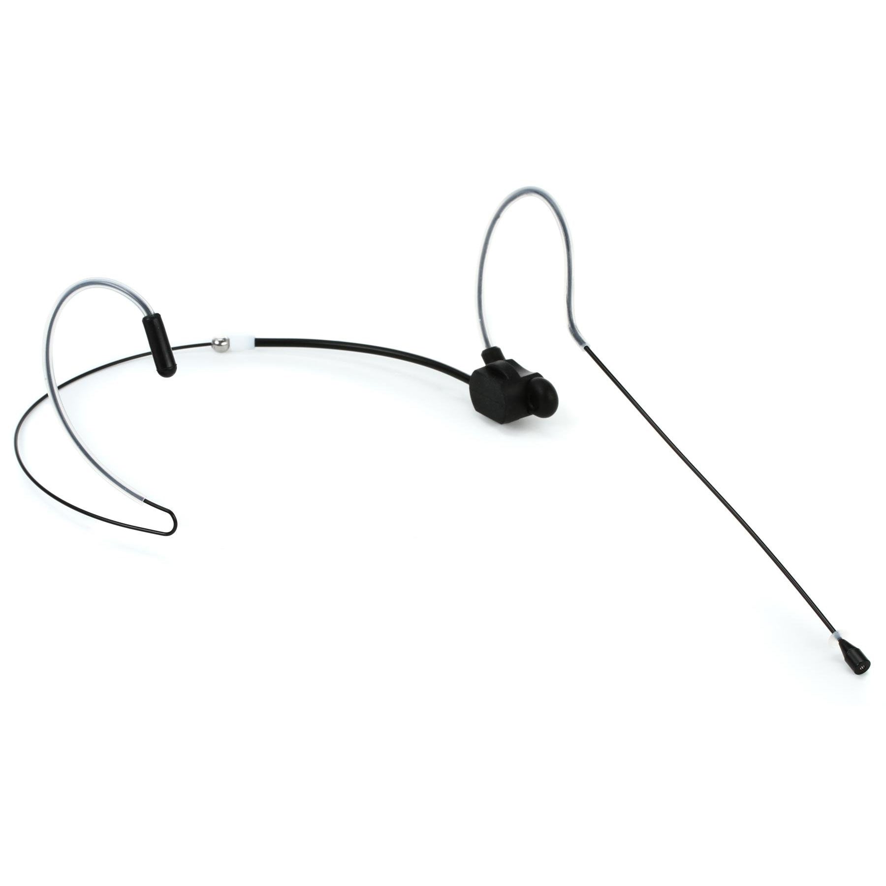 Dual ear headset microphone suitable for professional audio use in churches, worship, school, theater, vocal recording, presentations, and concerts.