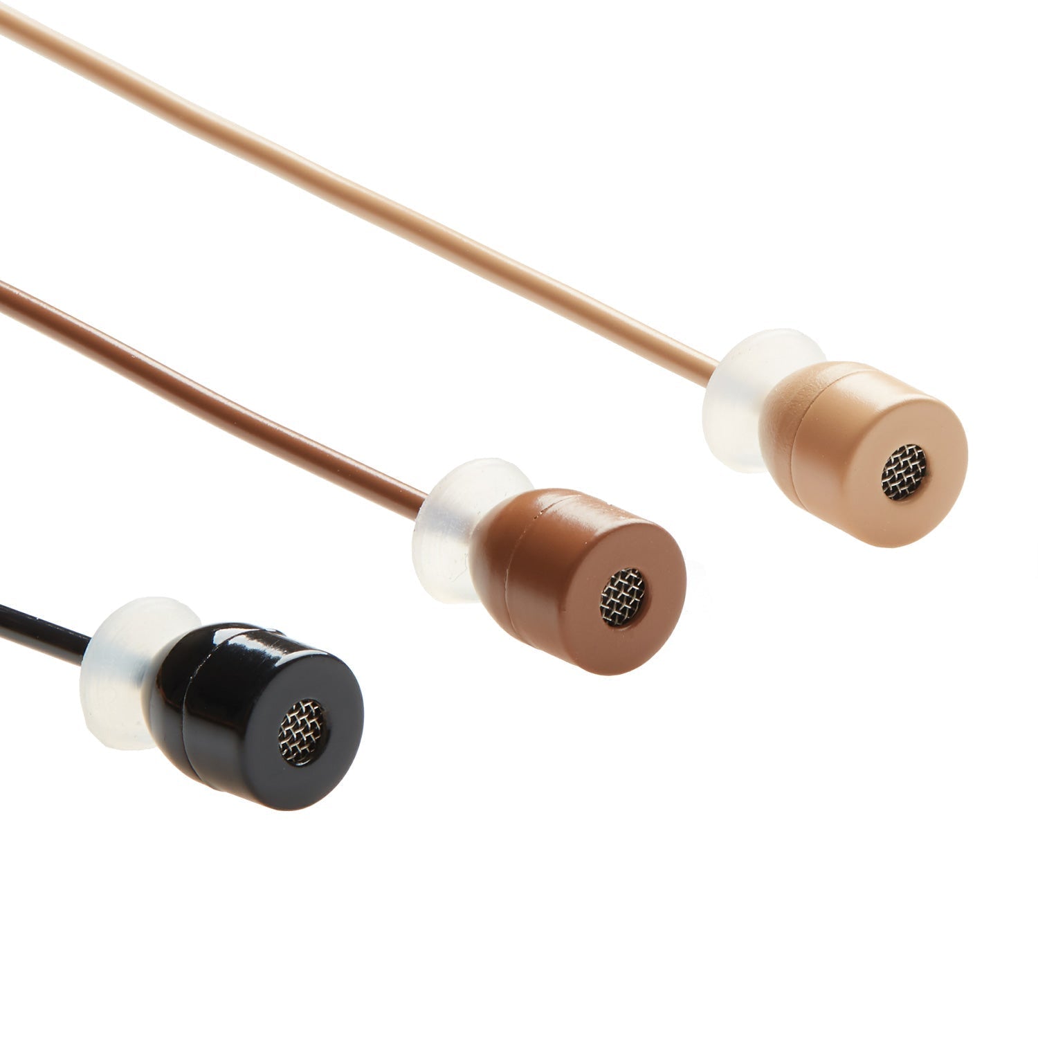 Capsule Colors available for a single ear headset microphone suitable for professional audio use in churches, worship, school, theater, vocal recording, presentations, and concerts.