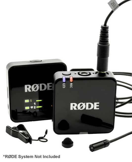 LIZ-LAV-RD | Lavalier Microphone for RØDE Microphone Systems